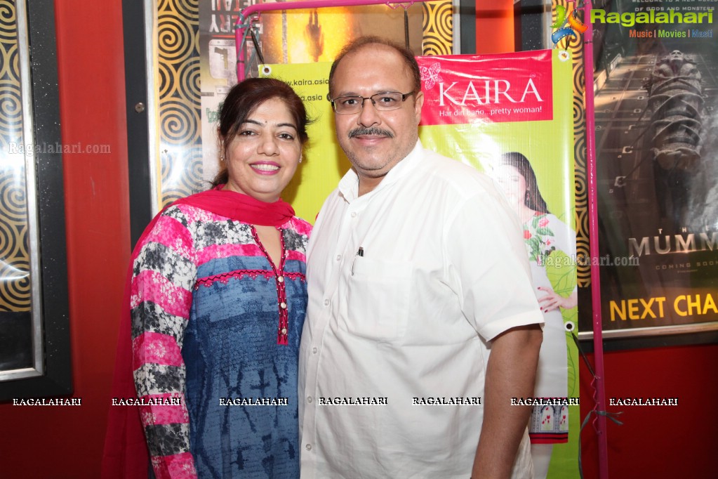 Kaira Movie Promotions at PVR Punjagutta, Hyderabad