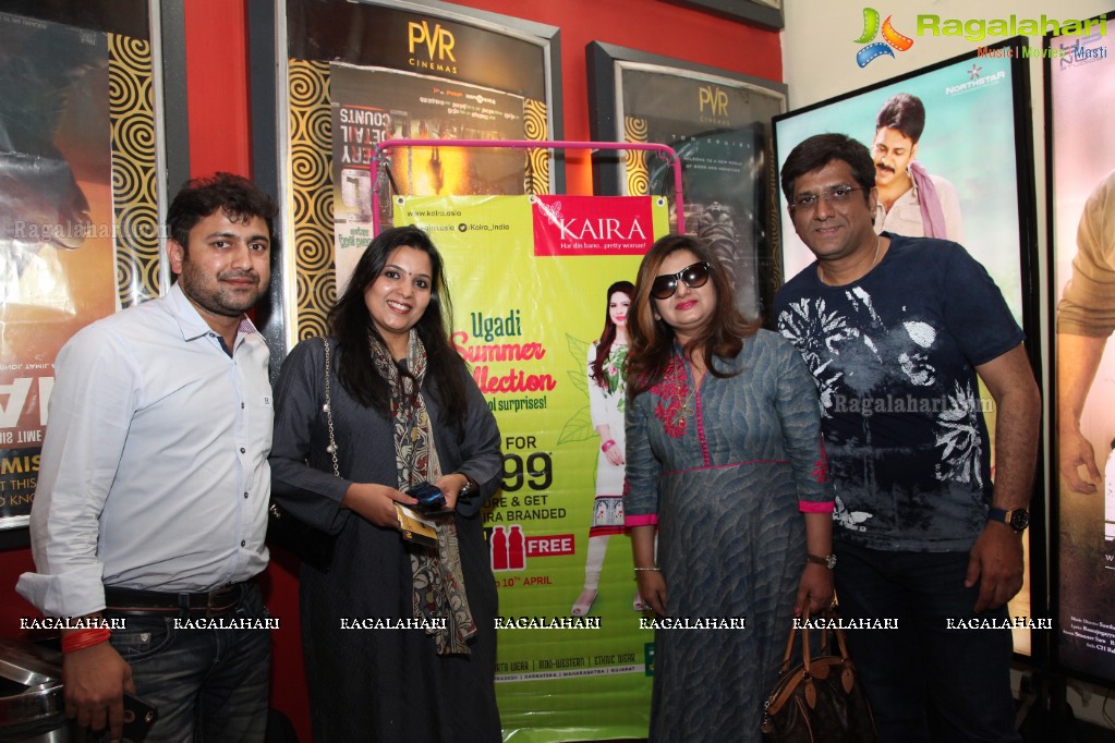 Kaira Movie Promotions at PVR Punjagutta, Hyderabad
