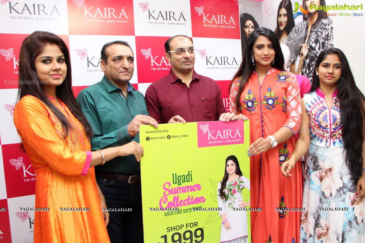 Ugadi Celebrations and Launch of Festive Collection and Fashion Showcase at Kaira, Malkajgiri, Hyderabad