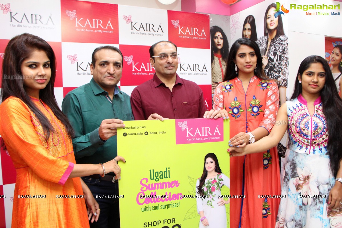 Ugadi Celebrations and Launch of Festive Collection and Fashion Showcase at Kaira, Malkajgiri, Hyderabad