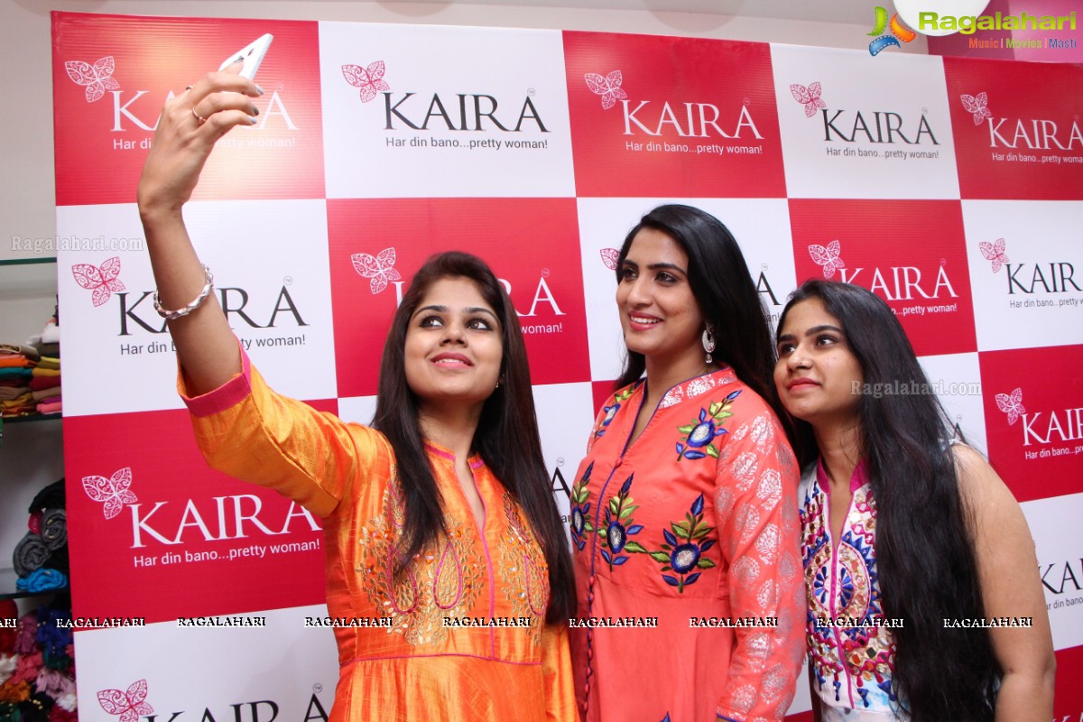 Ugadi Celebrations and Launch of Festive Collection and Fashion Showcase at Kaira, Malkajgiri, Hyderabad