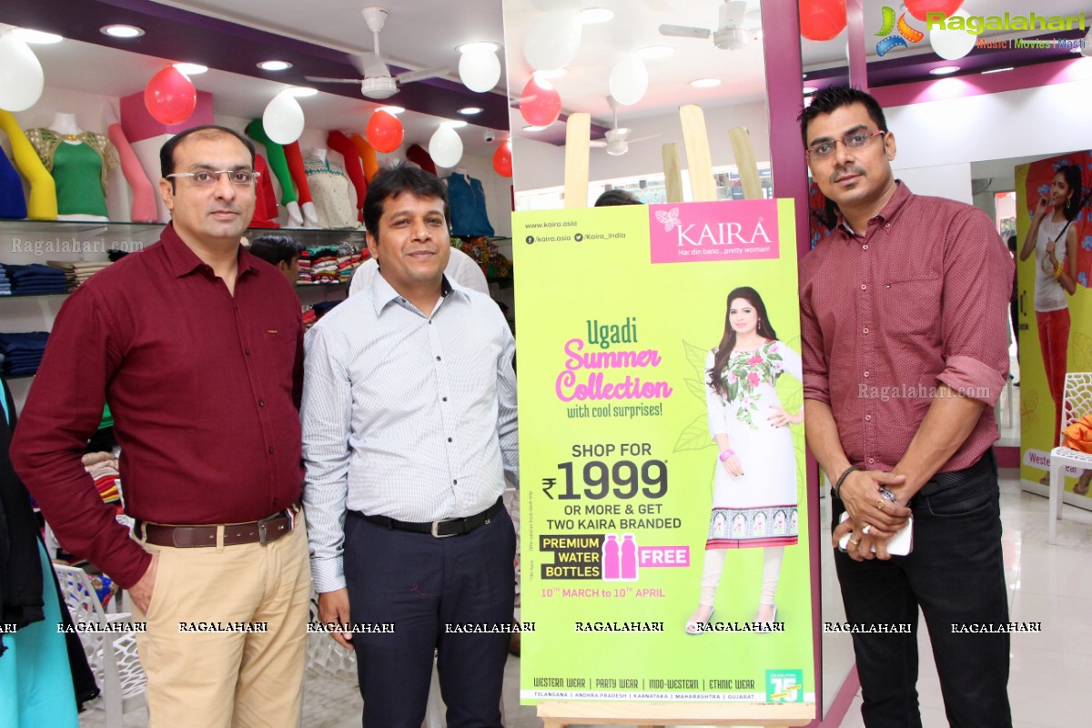 Ugadi Celebrations and Launch of Festive Collection and Fashion Showcase at Kaira, Malkajgiri, Hyderabad