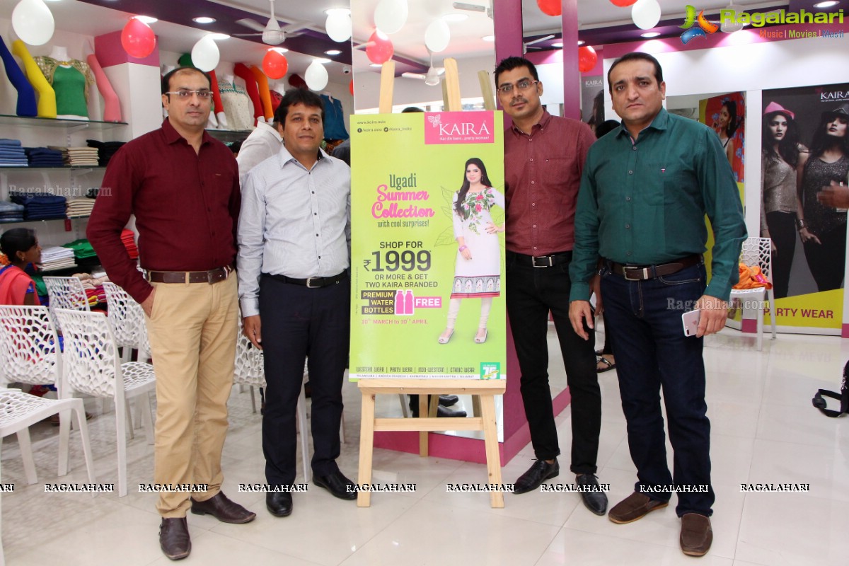 Ugadi Celebrations and Launch of Festive Collection and Fashion Showcase at Kaira, Malkajgiri, Hyderabad