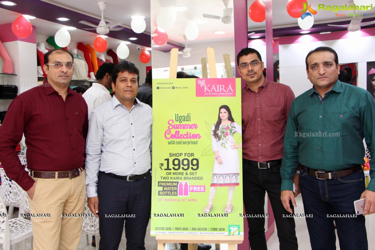 Ugadi Celebrations and Launch of Festive Collection and Fashion Showcase at Kaira, Malkajgiri, Hyderabad