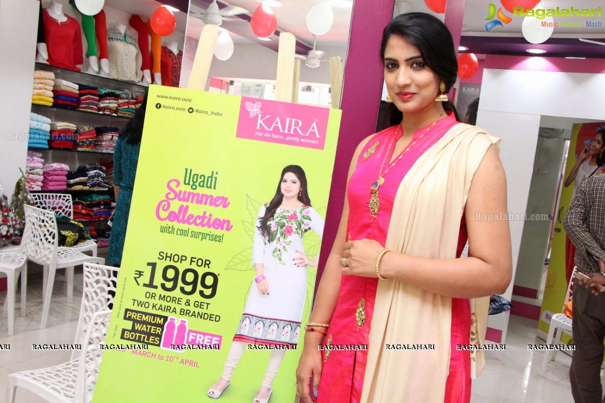 Ugadi Celebrations and Launch of Festive Collection and Fashion Showcase at Kaira, Malkajgiri, Hyderabad