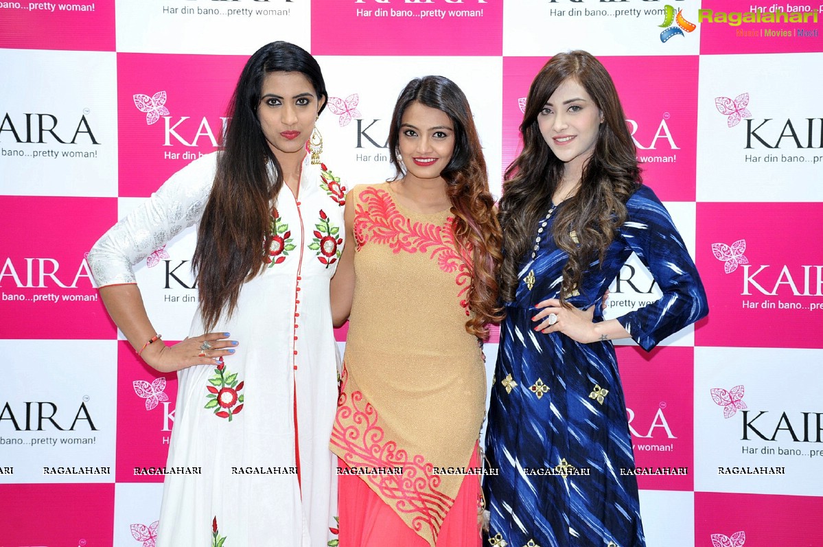 Angela Krislinzki unveils Ugadi Festive Collection at Kaira, Bangalore