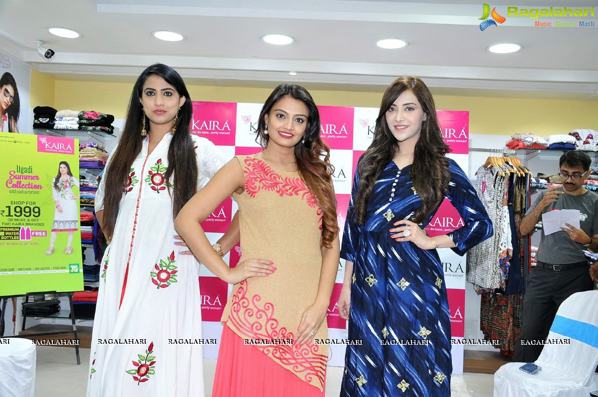 Angela Krislinzki unveils Ugadi Festive Collection at Kaira, Bangalore