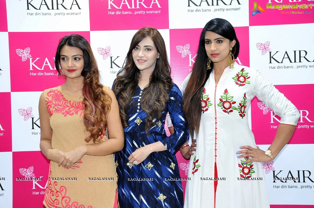 Angela Krislinzki unveils Ugadi Festive Collection at Kaira, Bangalore