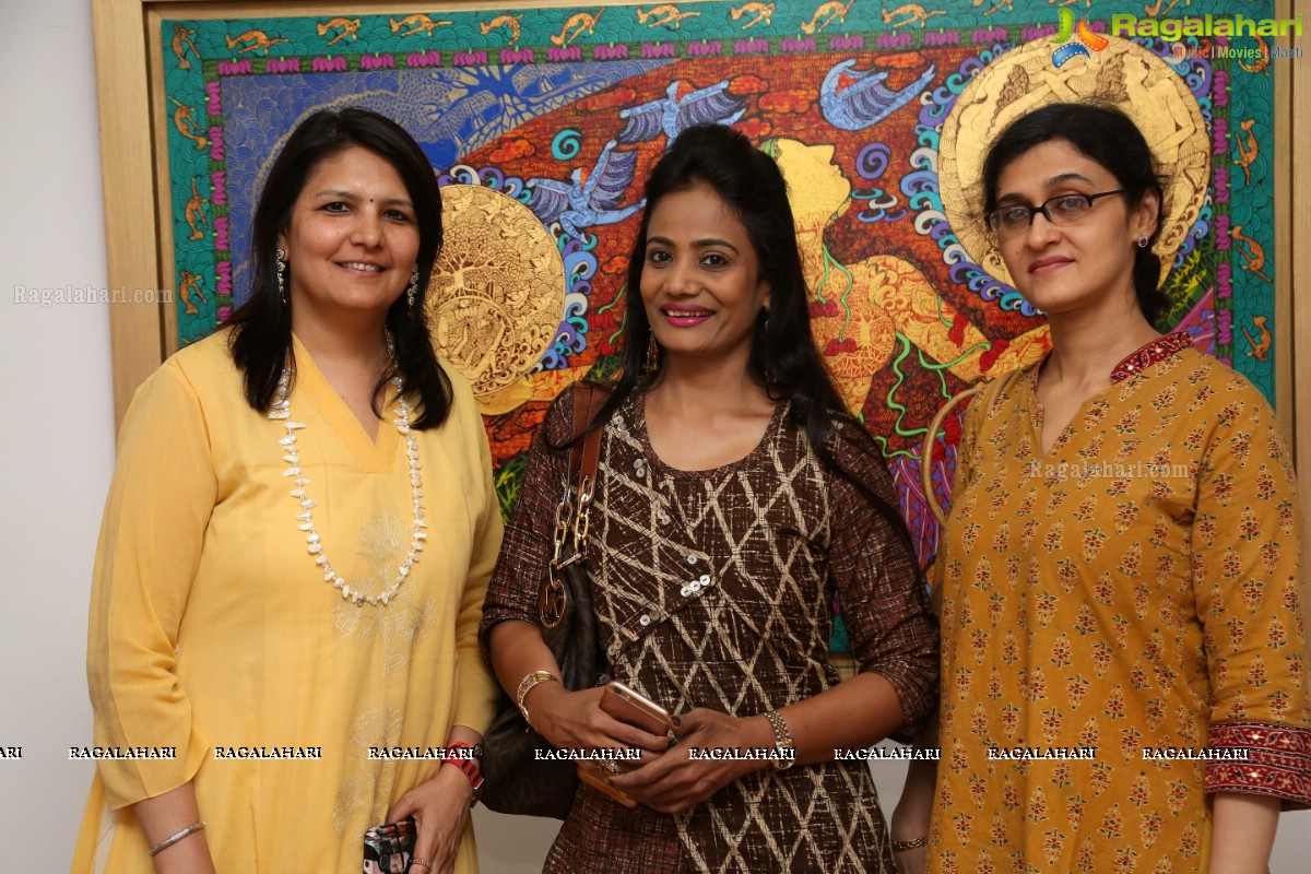 Women's Practice in Today's Art Fraternity - An Interactive Discussion with Artist Varunika Saraf, Priyanka Aeley adn Pranati Khanna at Kalakriti Art 