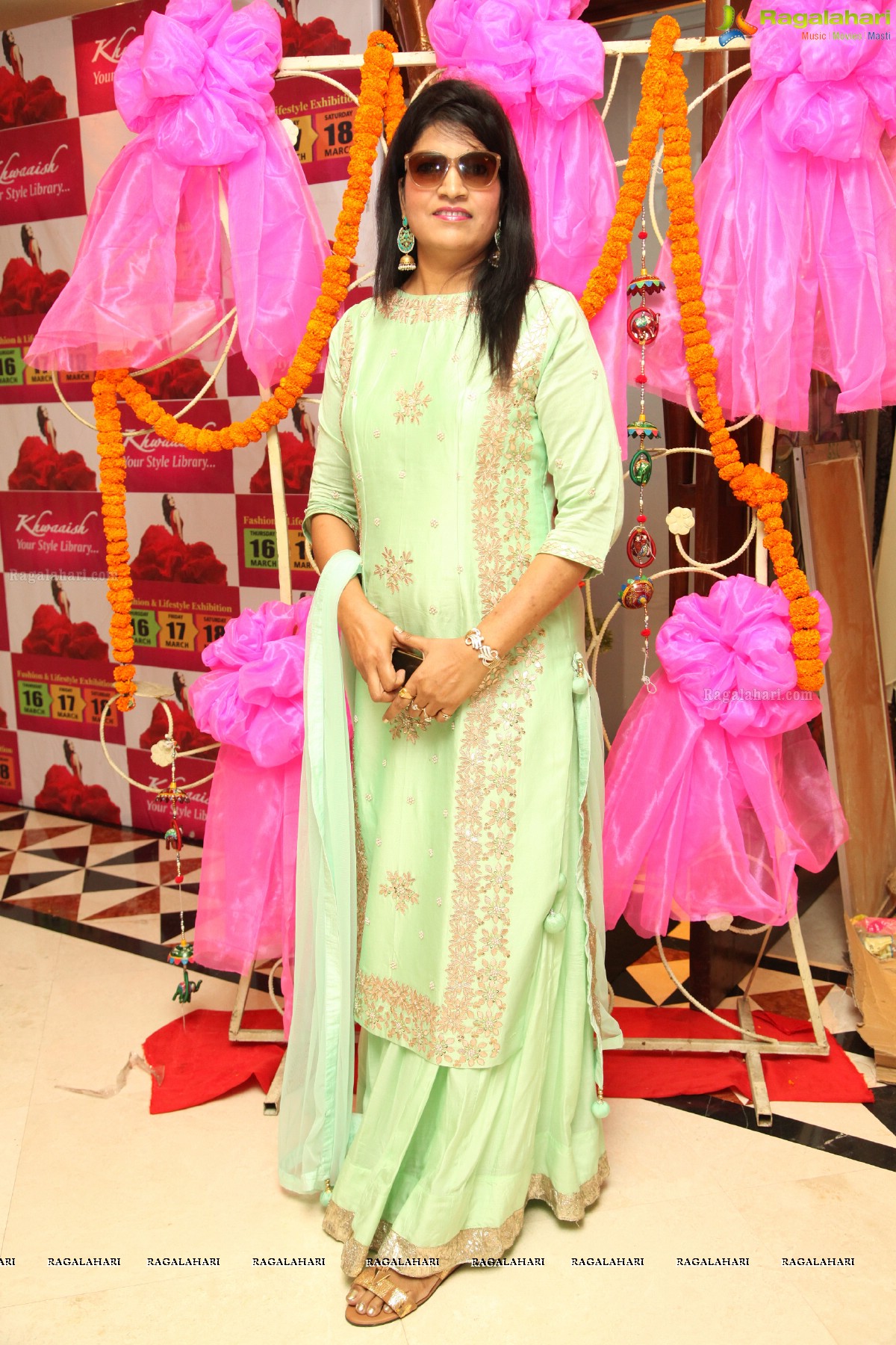 Simran Choudary launches Khwaaish Exhibition Your Style Library at Taj Krishna, Hyderabad