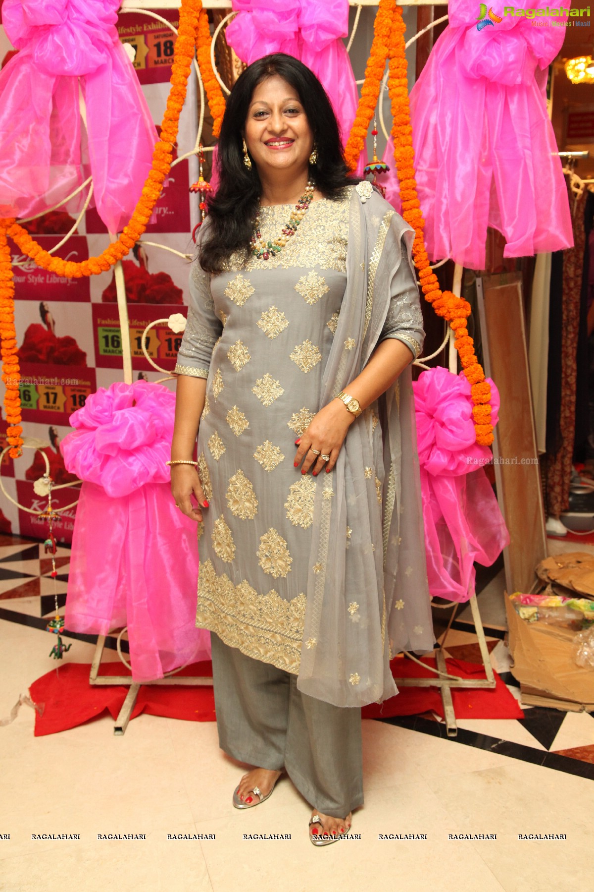 Simran Choudary launches Khwaaish Exhibition Your Style Library at Taj Krishna, Hyderabad