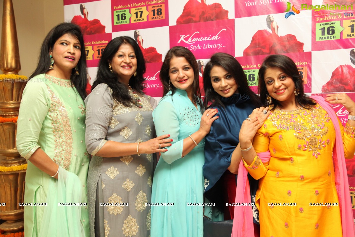 Simran Choudary launches Khwaaish Exhibition Your Style Library at Taj Krishna, Hyderabad