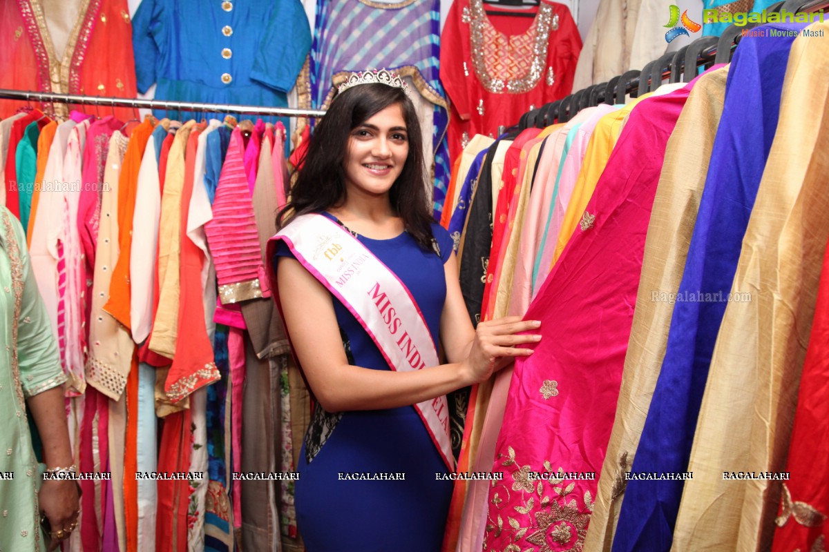 Simran Choudary launches Khwaaish Exhibition Your Style Library at Taj Krishna, Hyderabad