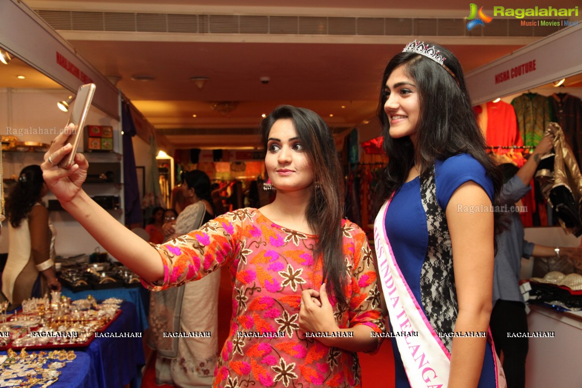 Simran Choudary launches Khwaaish Exhibition Your Style Library at Taj Krishna, Hyderabad