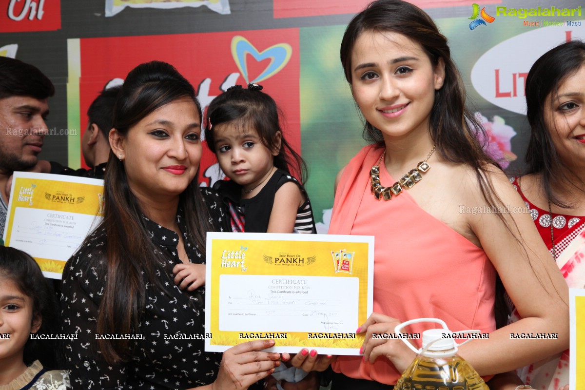 Felicitation of Young Kids for Winning Iam Little Heart Contest at Marks Media Centre, Hyderabad