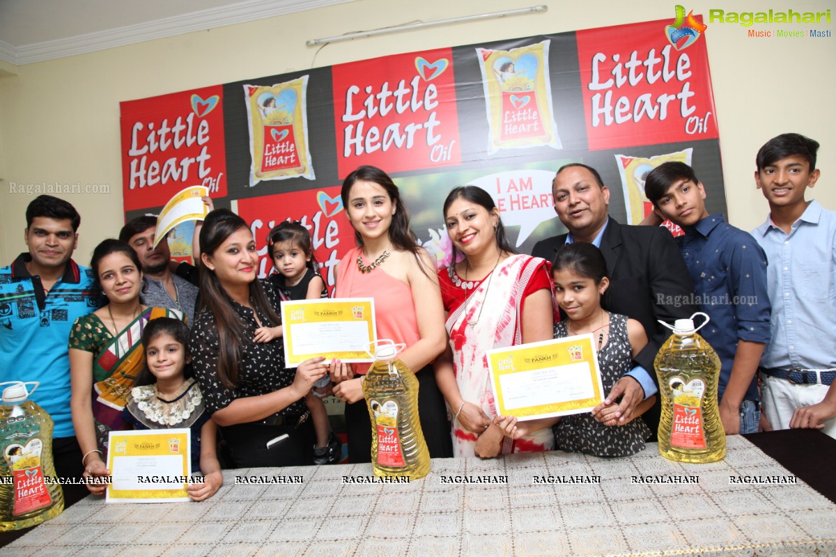 Felicitation of Young Kids for Winning Iam Little Heart Contest at Marks Media Centre, Hyderabad