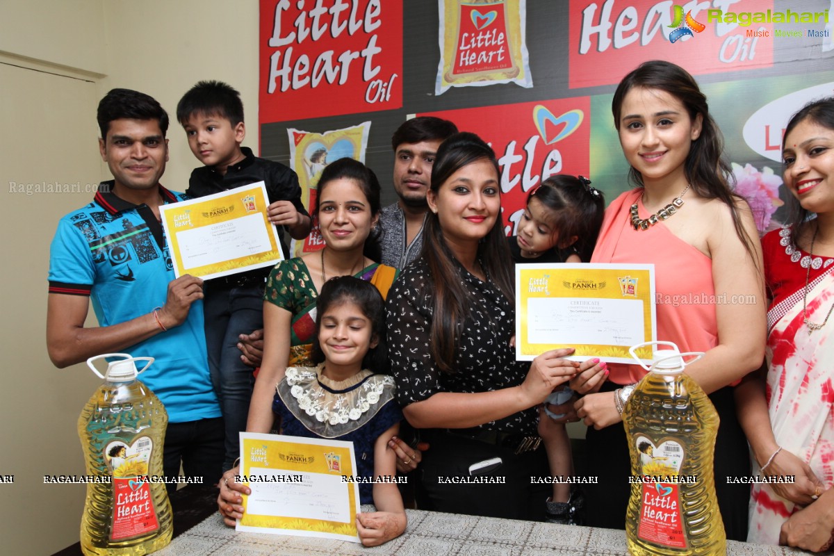 Felicitation of Young Kids for Winning Iam Little Heart Contest at Marks Media Centre, Hyderabad