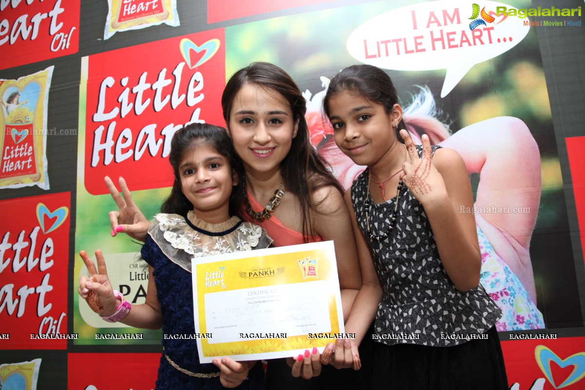 Felicitation of Young Kids for Winning Iam Little Heart Contest at Marks Media Centre, Hyderabad