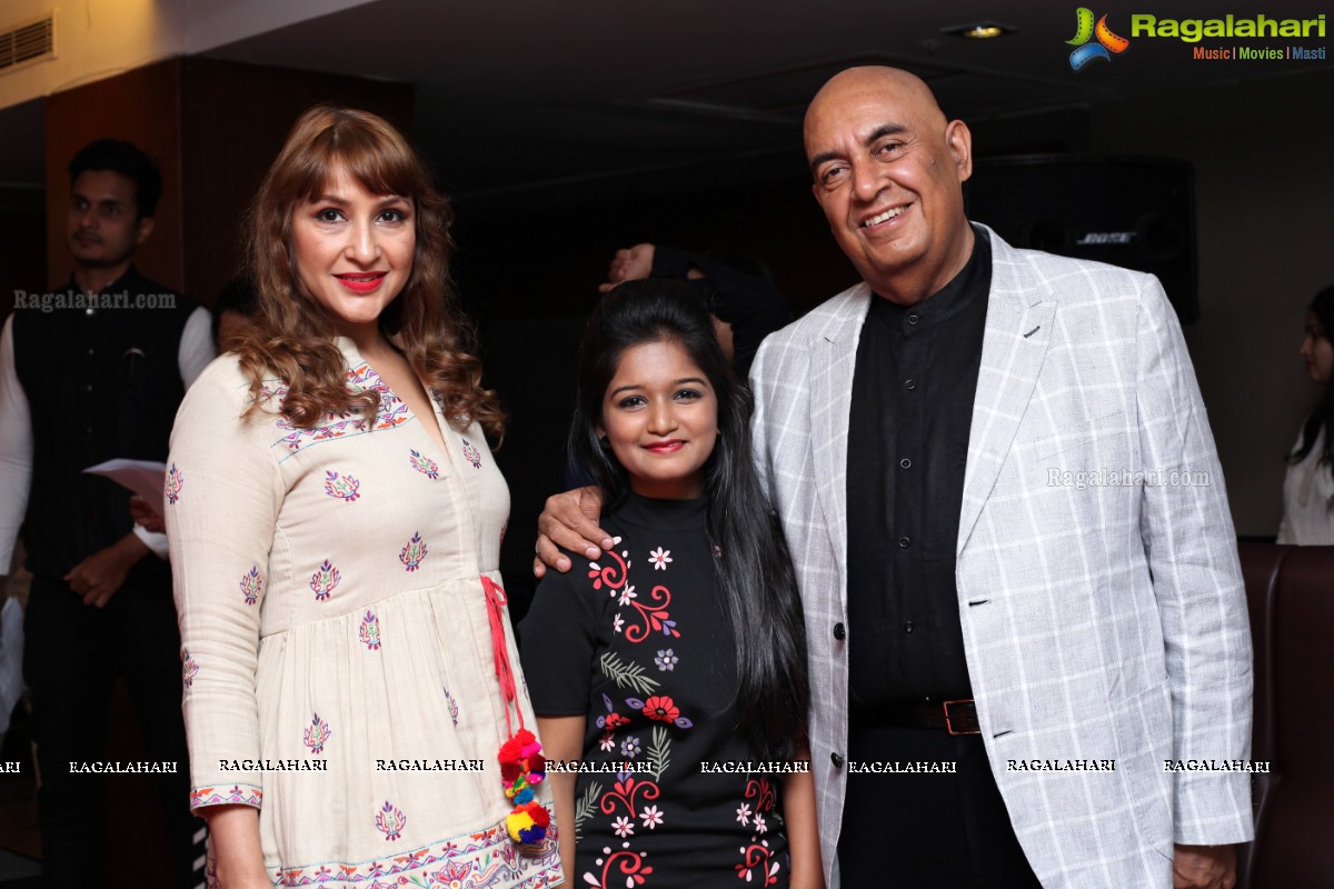 London Fashion Week Winner Saloni Jain's Collection Showcase at Kubeera Palace, Hyderabad