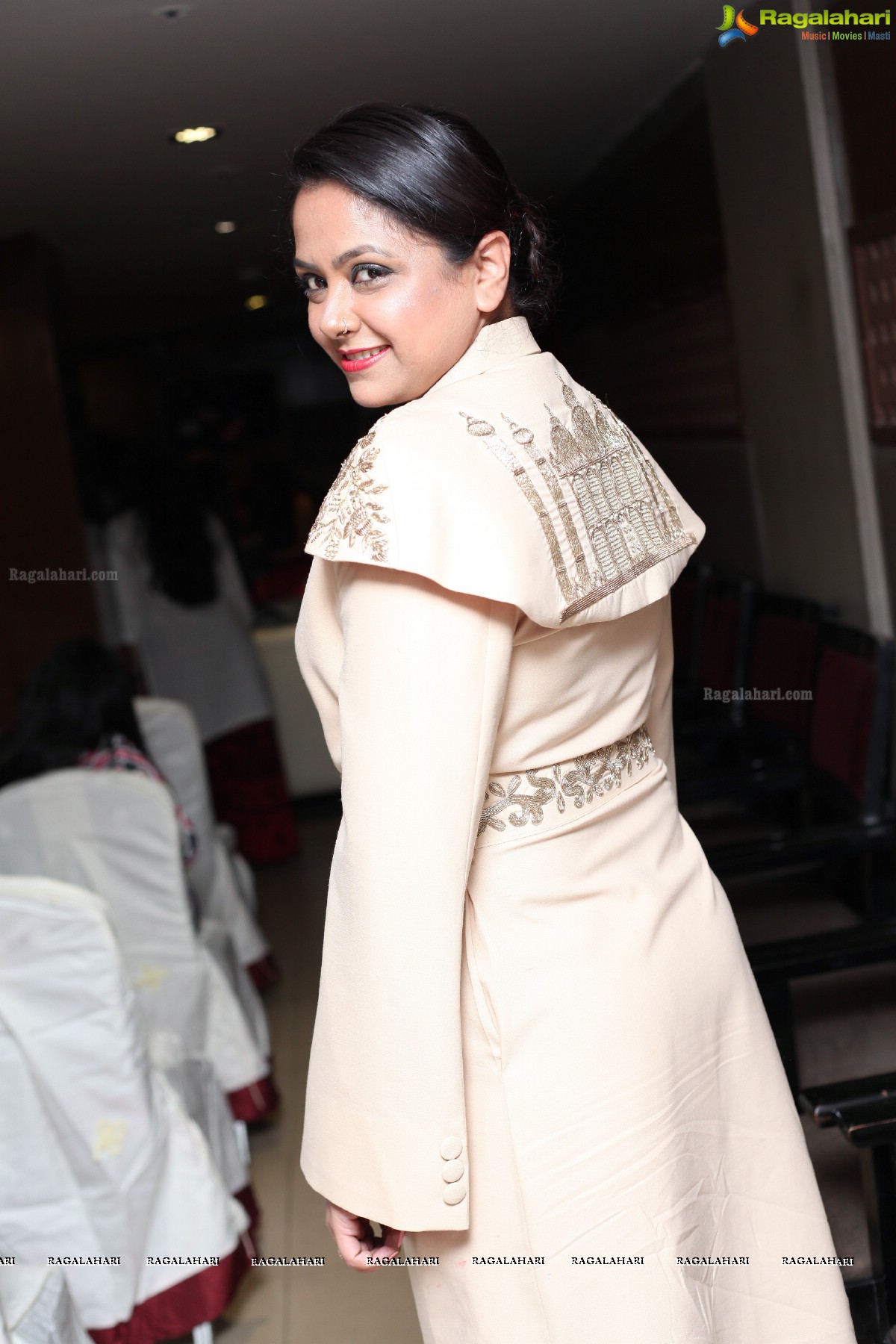 London Fashion Week Winner Saloni Jain's Collection Showcase at Kubeera Palace, Hyderabad