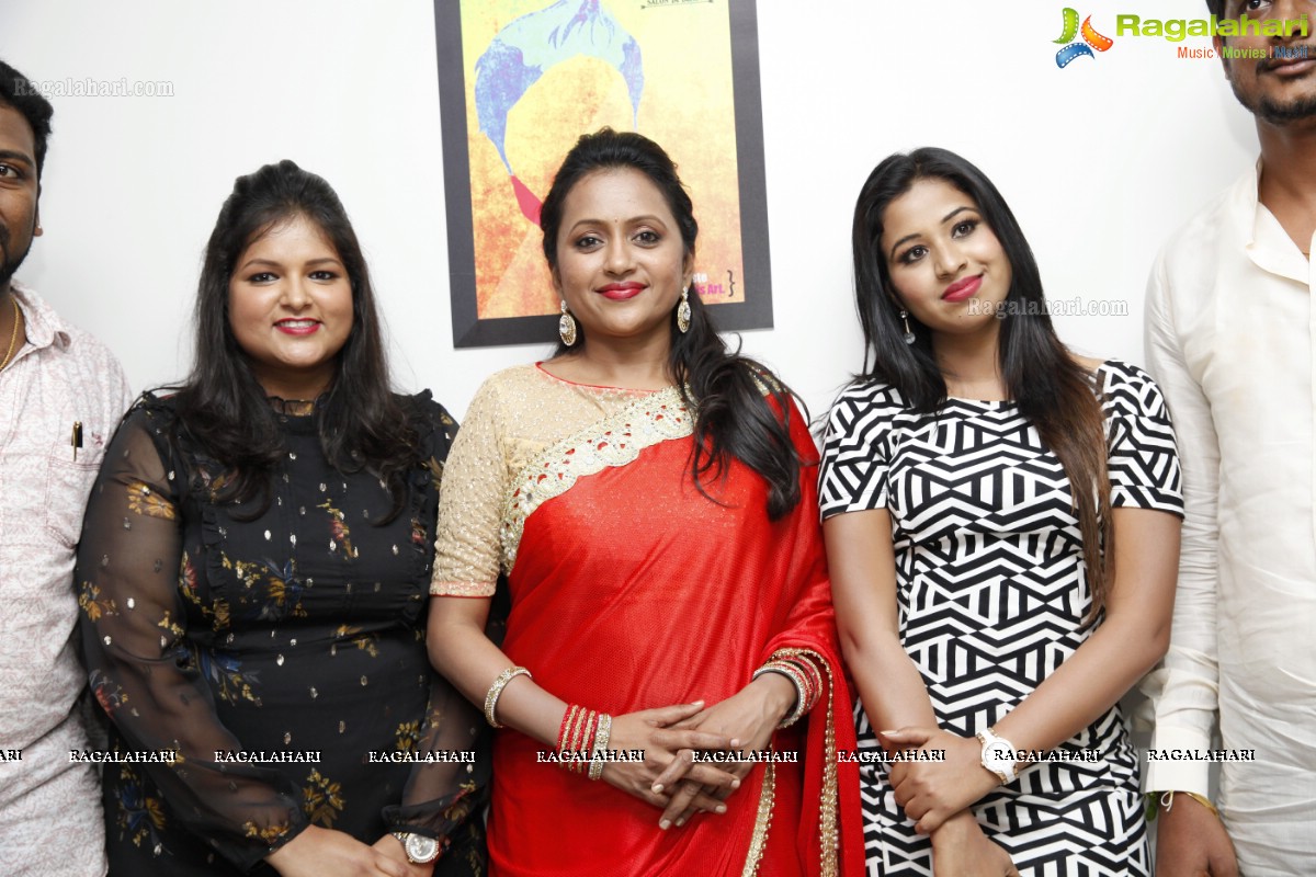 Suma Kanakala and Manali Rathod launches The Makeover Studio at Bhavyas Tulasi Vanam, Kukatpally, Hyderabad