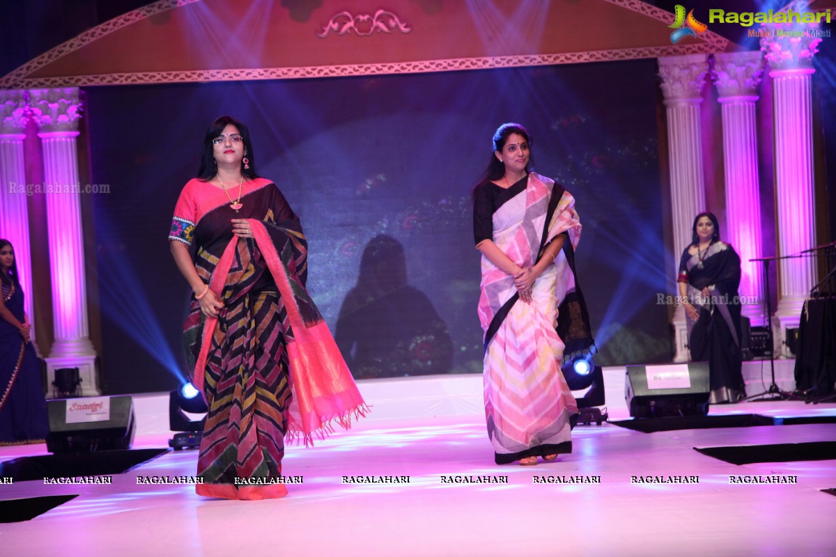 Mamatha Tulluri Handloom Fashion Show at The Cybercity Conventions