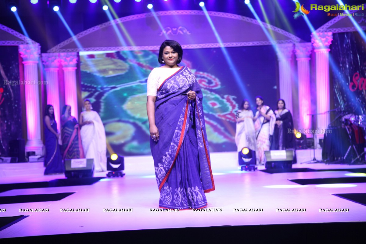 Mamatha Tulluri Handloom Fashion Show at The Cybercity Conventions