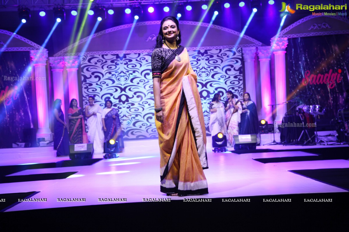 Mamatha Tulluri Handloom Fashion Show at The Cybercity Conventions