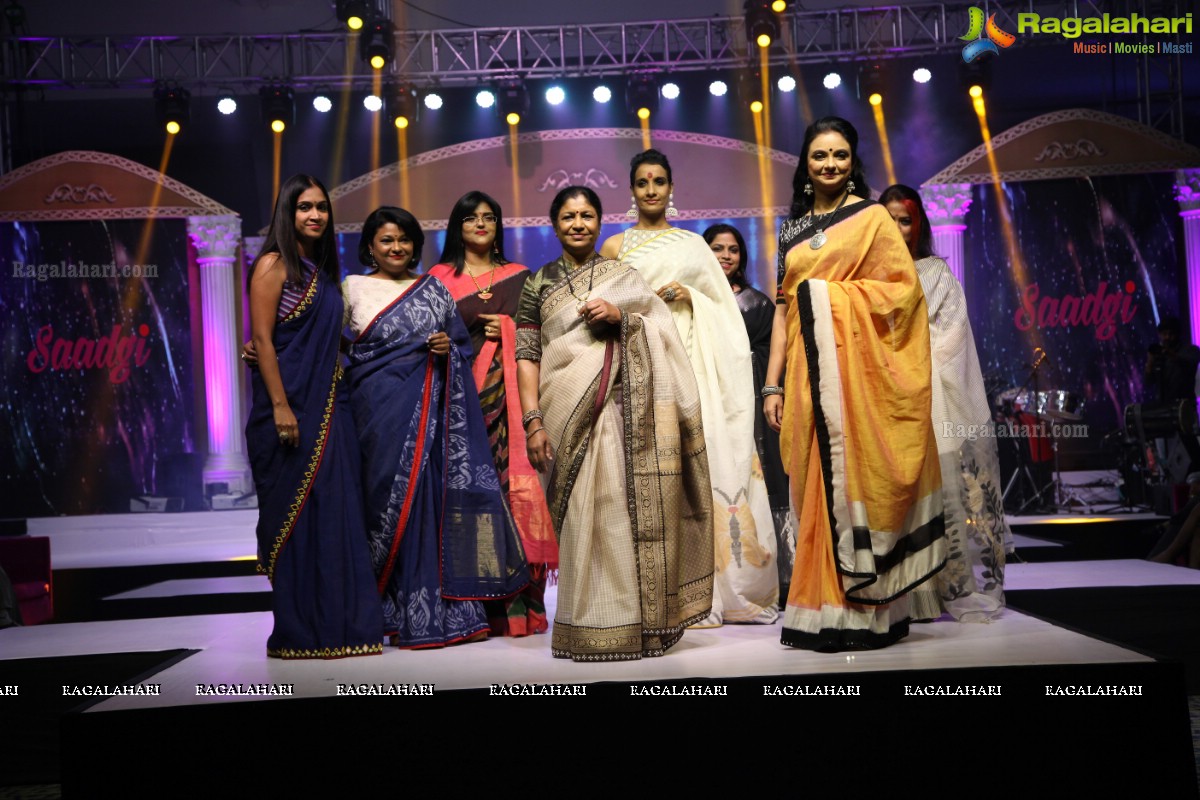 Mamatha Tulluri Handloom Fashion Show at The Cybercity Conventions