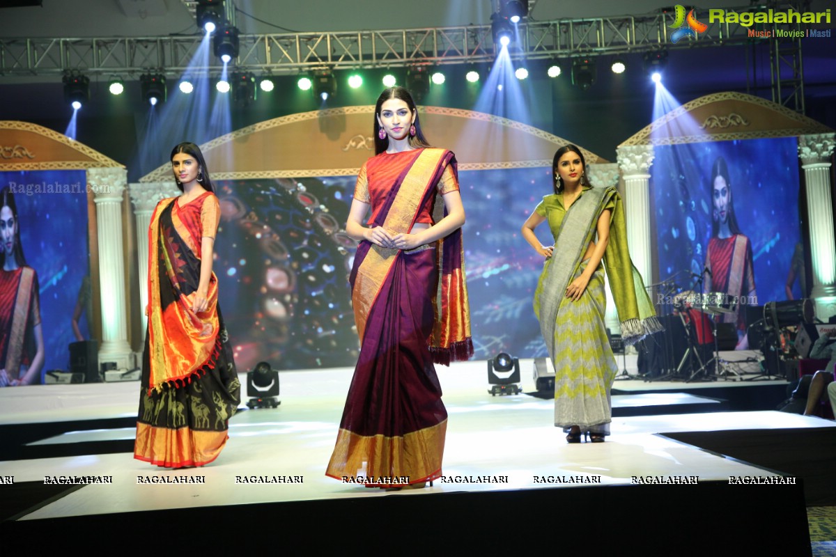 Mamatha Tulluri Handloom Fashion Show at The Cybercity Conventions