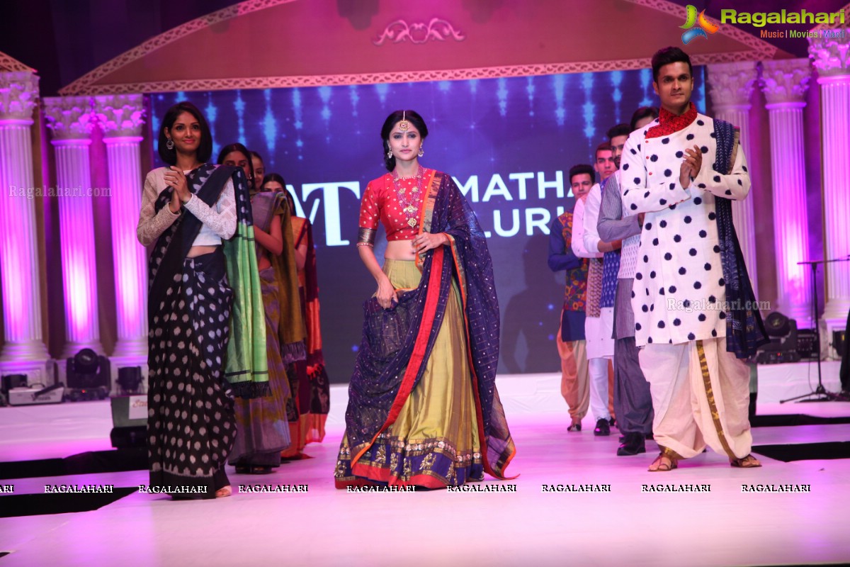 Mamatha Tulluri Handloom Fashion Show at The Cybercity Conventions