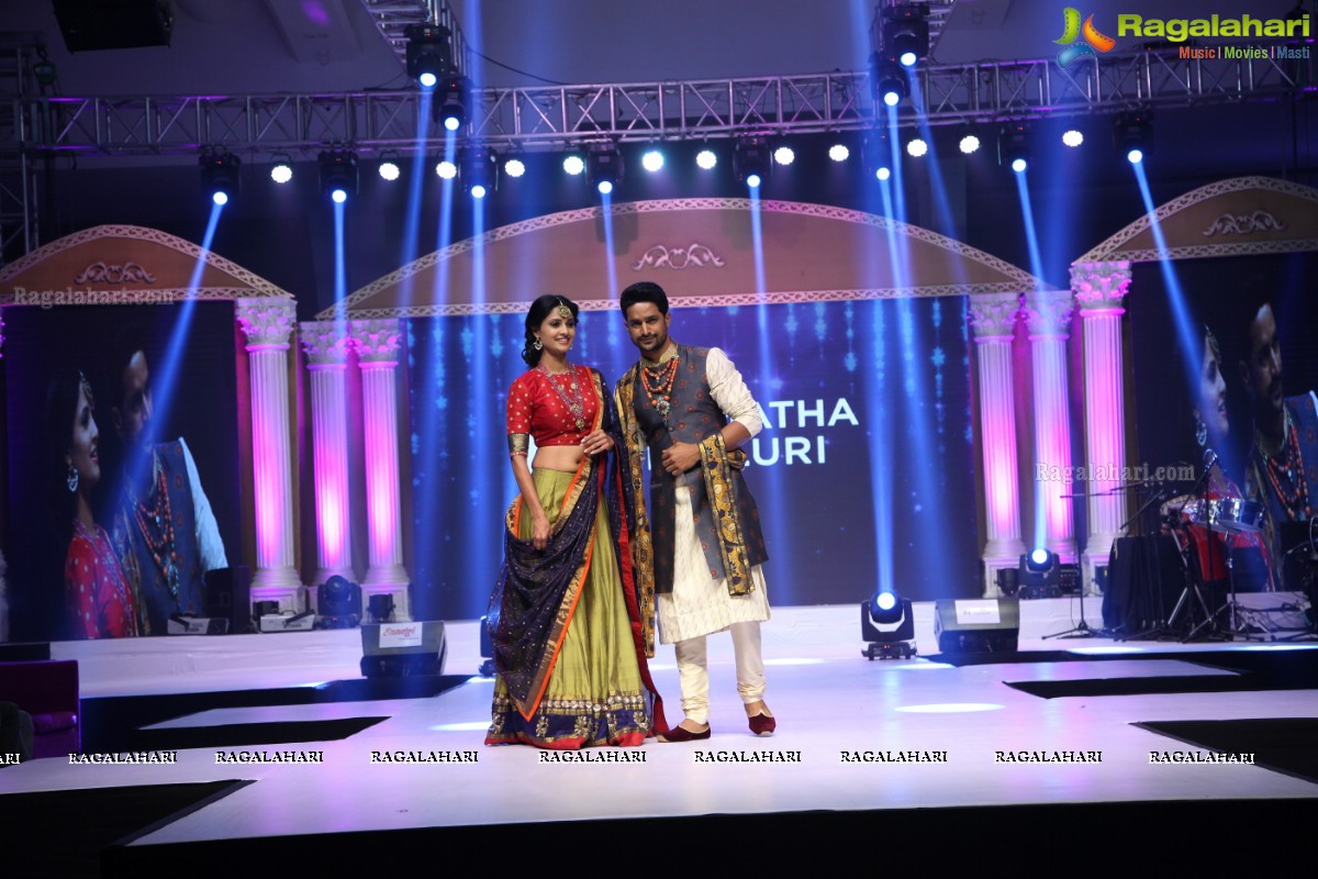 Mamatha Tulluri Handloom Fashion Show at The Cybercity Conventions