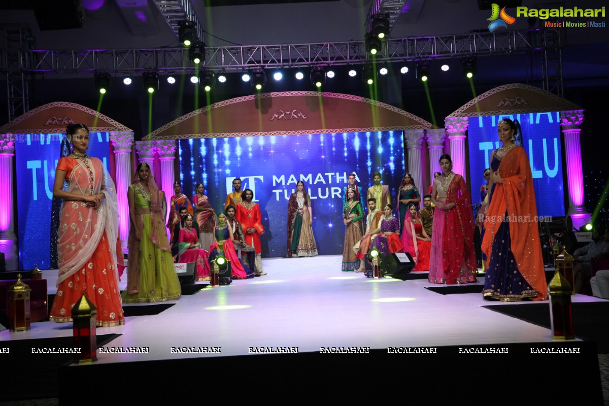 Mamatha Tulluri Handloom Fashion Show at The Cybercity Conventions