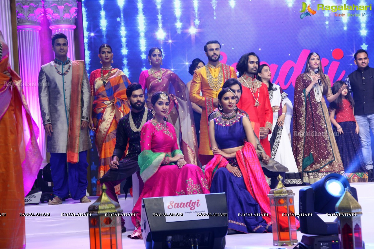 Mamatha Tulluri Handloom Fashion Show at The Cybercity Conventions