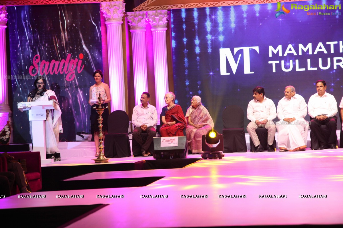 Mamatha Tulluri Handloom Fashion Show at The Cybercity Conventions