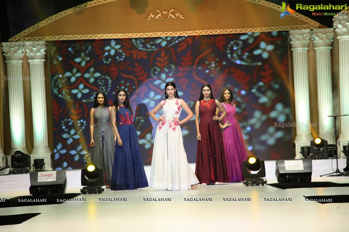 Mamatha Tulluri Handloom Fashion Show at The Cybercity Conventions