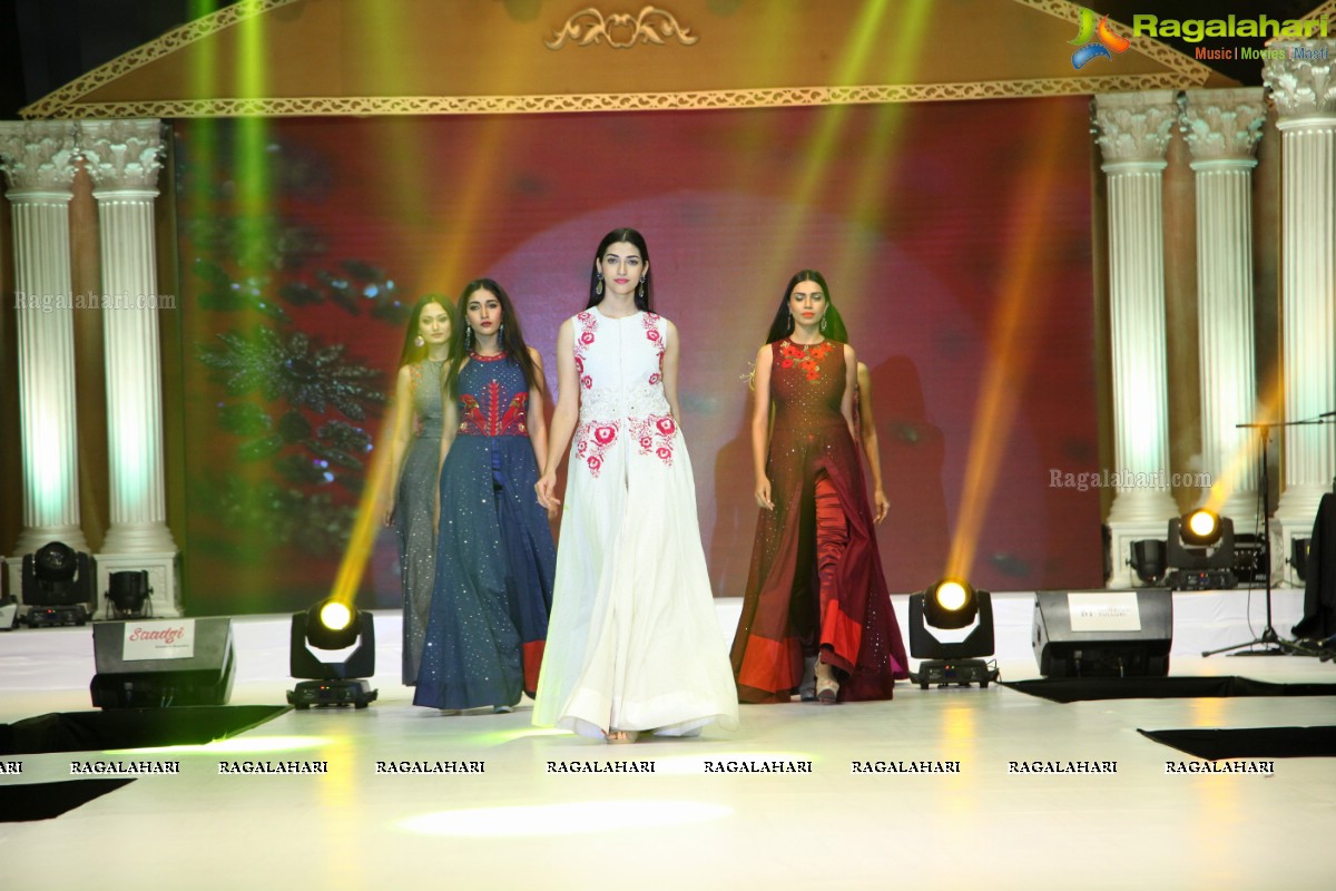 Mamatha Tulluri Handloom Fashion Show at The Cybercity Conventions