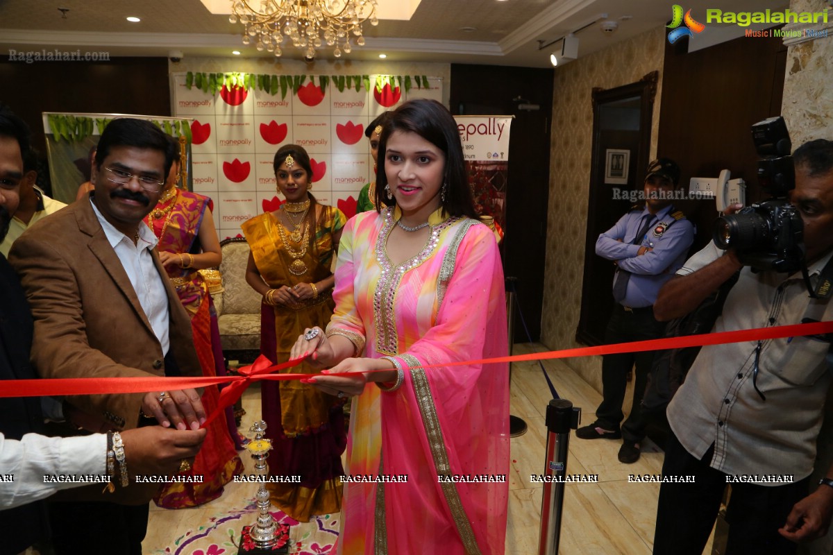  Mannara Chopra launches Manepally Jewellers Exclusive Wedding and Festive Diamond Jewellery Collection 2017, Punjagutta, Hyderabad