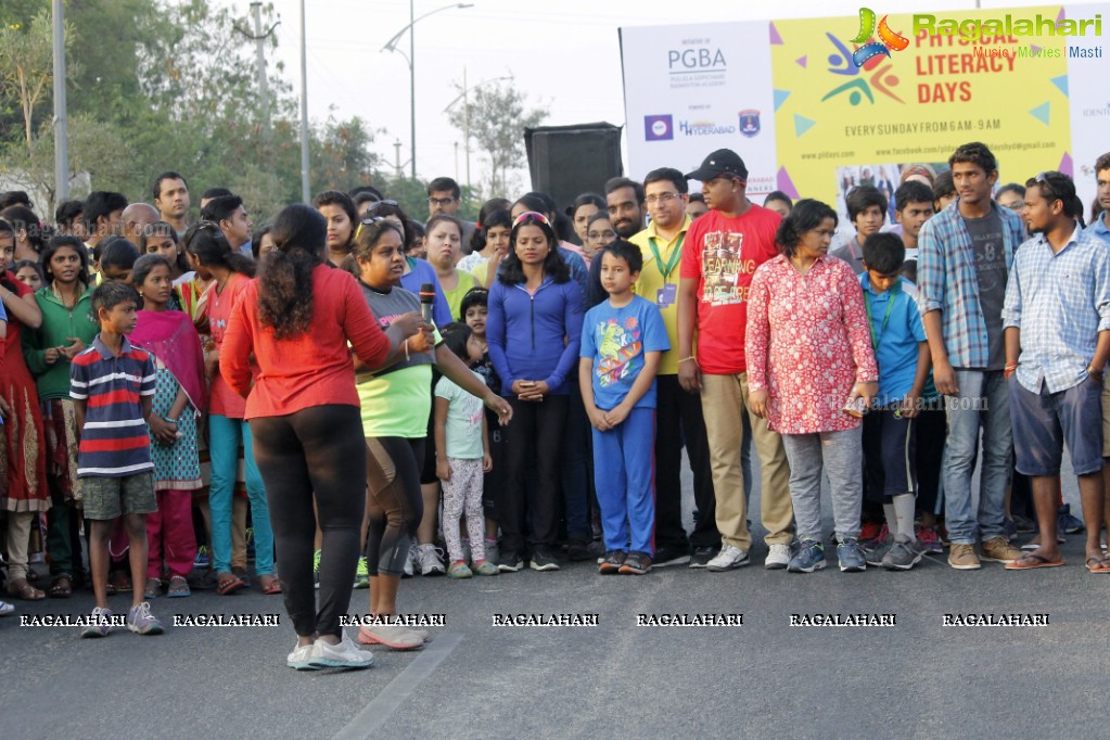 Women's Day Special by Physical Literacy Days at Pullela Gopichand Badminton Academy, Hyderabad