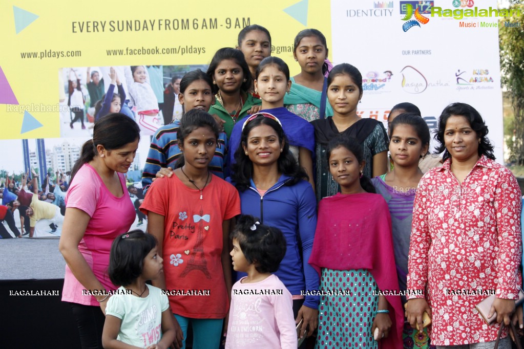 Women's Day Special by Physical Literacy Days at Pullela Gopichand Badminton Academy, Hyderabad