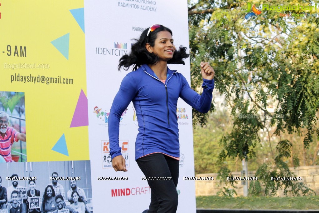 Women's Day Special by Physical Literacy Days at Pullela Gopichand Badminton Academy, Hyderabad