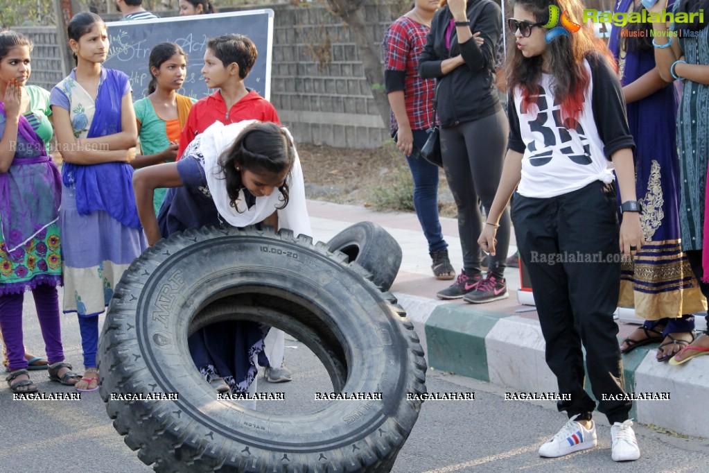 Women's Day Special by Physical Literacy Days at Pullela Gopichand Badminton Academy, Hyderabad