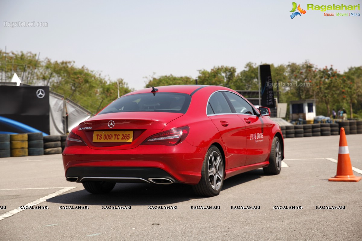 Luxe Drive by Mercedes Benz at Shamshabad Go Karting track, RGIA, Hyderabad