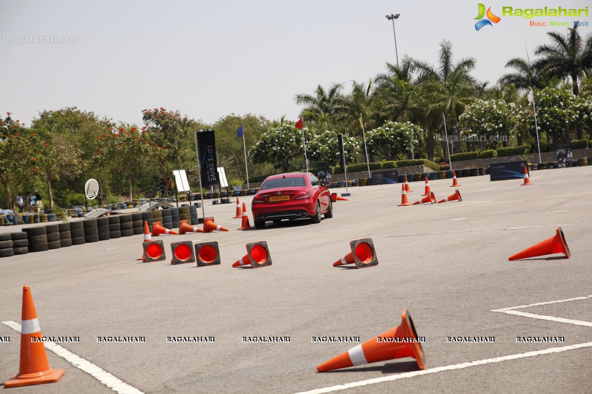 Luxe Drive by Mercedes Benz at Shamshabad Go Karting track, RGIA, Hyderabad