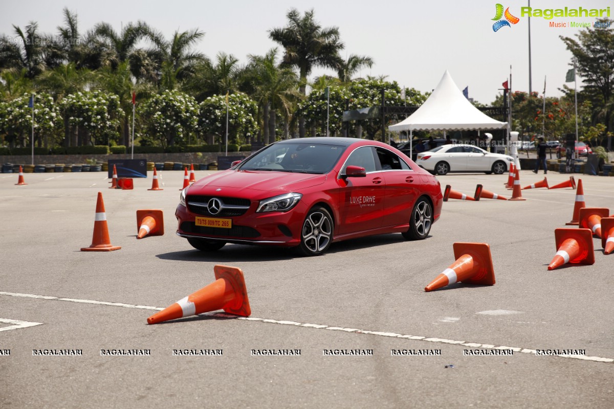 Luxe Drive by Mercedes Benz at Shamshabad Go Karting track, RGIA, Hyderabad