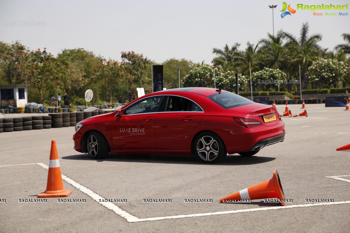 Luxe Drive by Mercedes Benz at Shamshabad Go Karting track, RGIA, Hyderabad