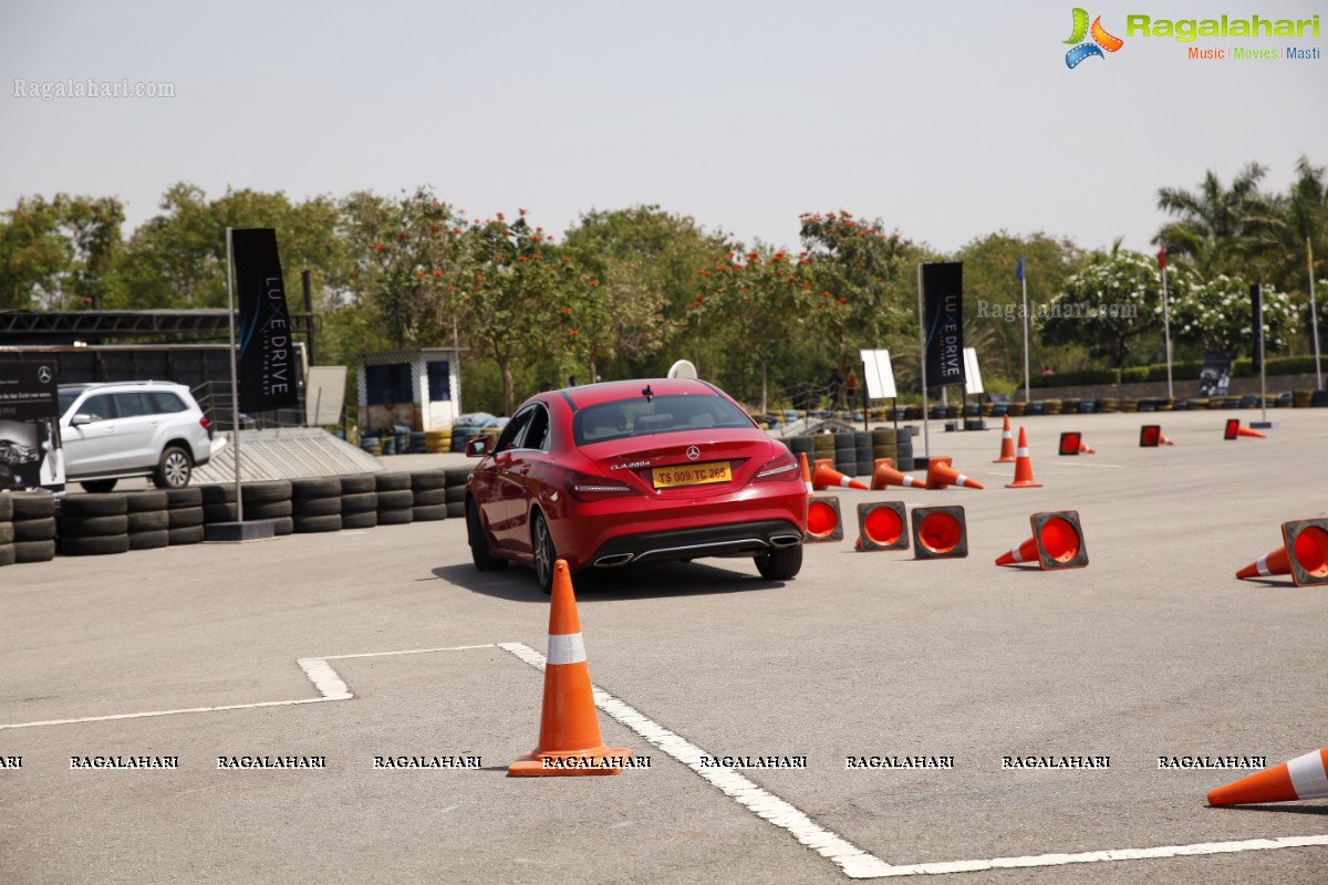 Luxe Drive by Mercedes Benz at Shamshabad Go Karting track, RGIA, Hyderabad