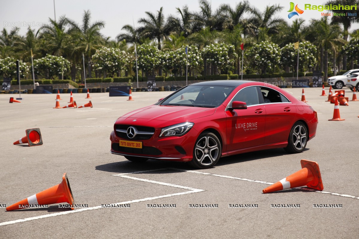 Luxe Drive by Mercedes Benz at Shamshabad Go Karting track, RGIA, Hyderabad