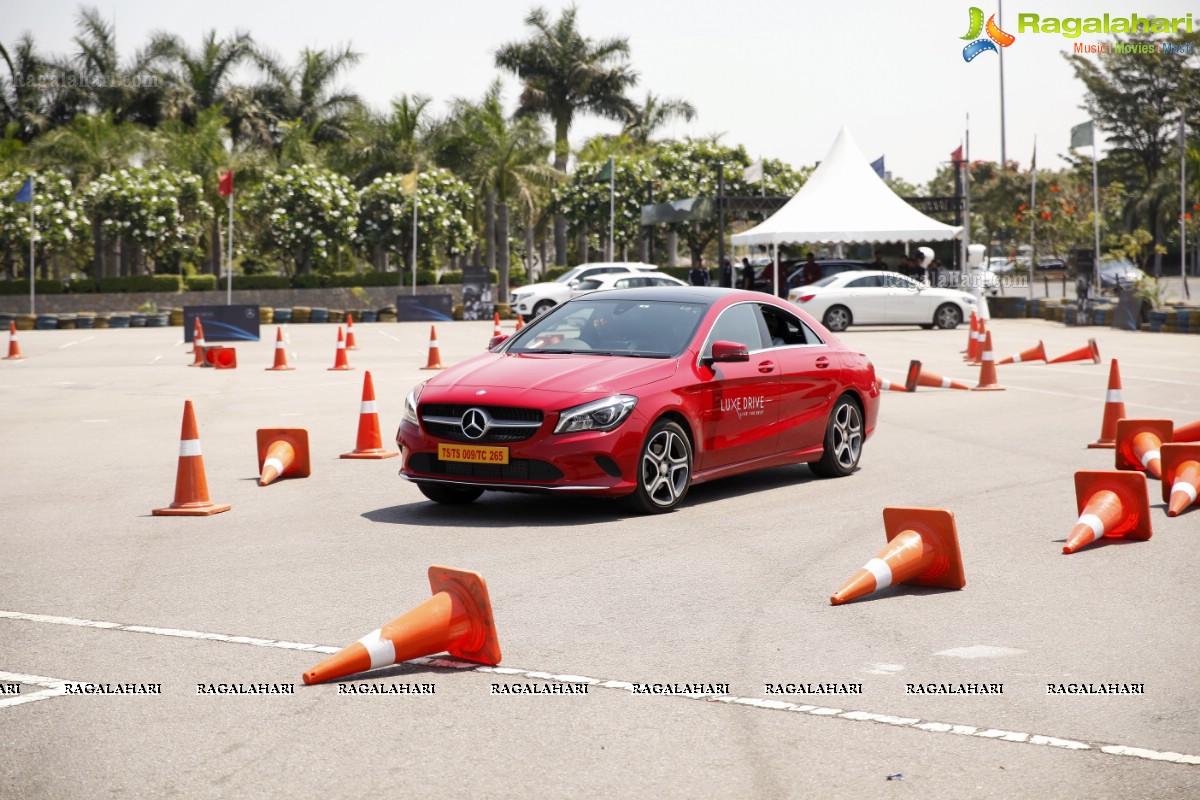 Luxe Drive by Mercedes Benz at Shamshabad Go Karting track, RGIA, Hyderabad