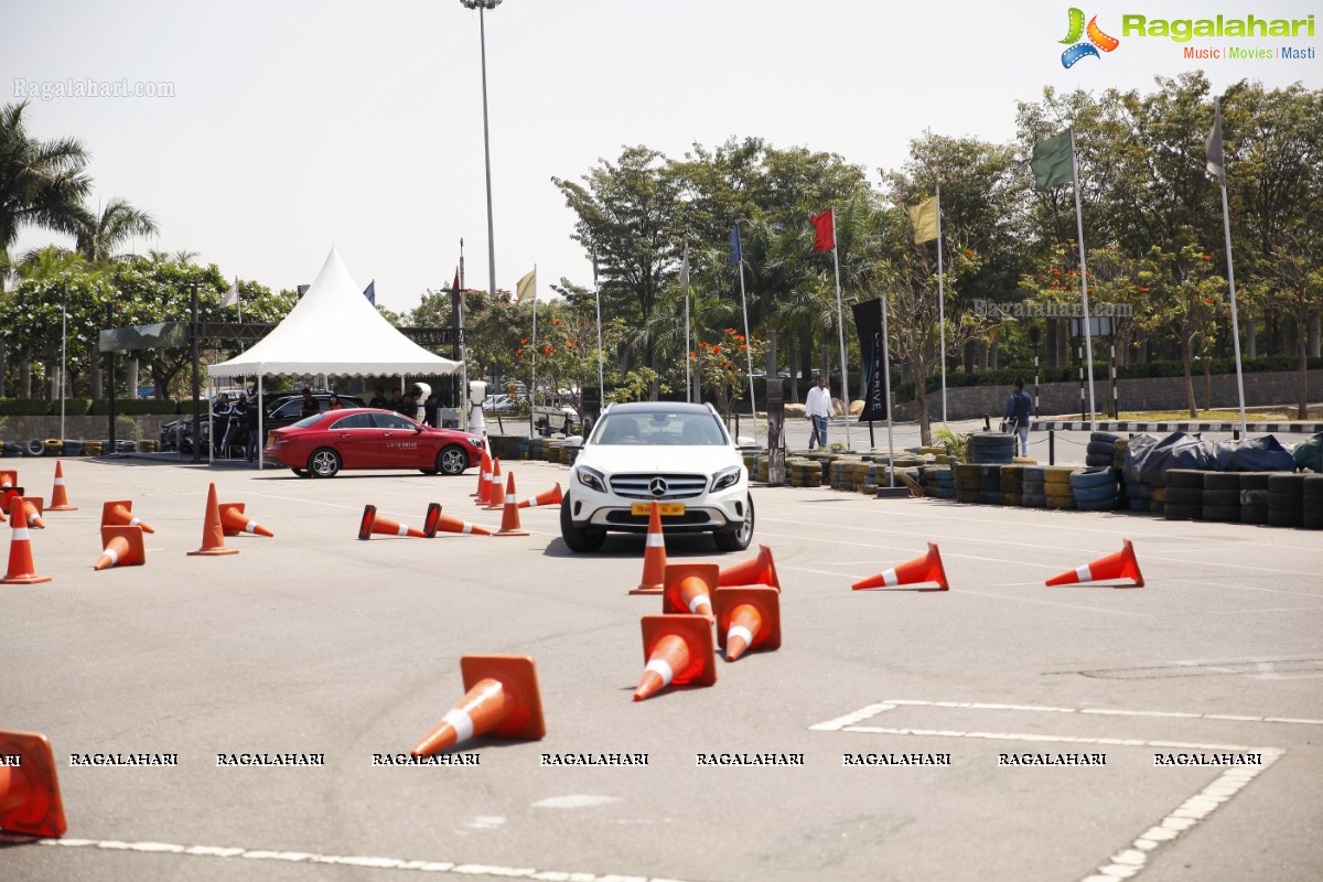 Luxe Drive by Mercedes Benz at Shamshabad Go Karting track, RGIA, Hyderabad